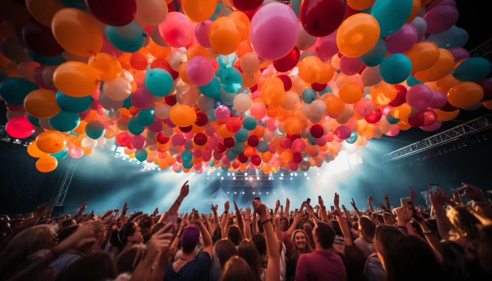 L'utilisation des ballons géants dans les festivals et quel impact sur l'organisation
